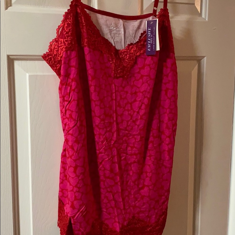 Heart Lace Tank Top from Lane Bryant